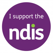 I support the NDIS - registered NDIS provider